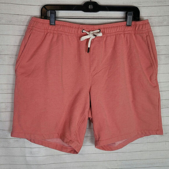 ONIA CLOUD FLEECE SHORTS IN PINK, SZ LARGE - Picture 1 of 12